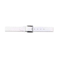 Blanco Leather Belt