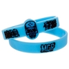 Blue Rubber Wristband