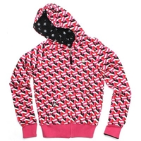 Bond Reversible Crazy Pink Zip Hoody