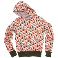 Bond Reversible Ginger Zip Hoody