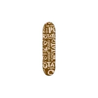 Brown Potato Logo Skateboard Deck
