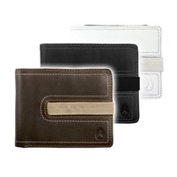 Business Class Big Bill Strap Bifold Wallet