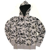 Camo Zip Hood