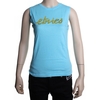 Caviar Sleeveless Tee - Aqua