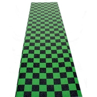 Checkered Black/Green Checkered Scooter Griptape