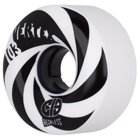 CIB Vertex 61mm Black/White Aggressive Quad Roller Skate Wheels