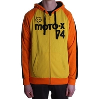 Classic Combo Fleece Zip Hoody - Gold