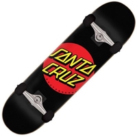 Classic Dot 8inch Multi Complete Skateboard - Black