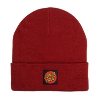 Classic Label Dot Beanie - Ketchup