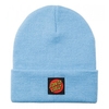 Classic Label Dot Beanie - Powder Blue
