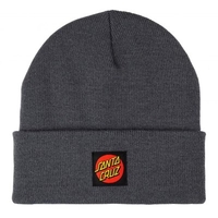 Classic Label Dot Beanie - Steel