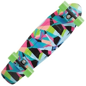 Complete 22inch Plastic Skateboard - Slater Glow