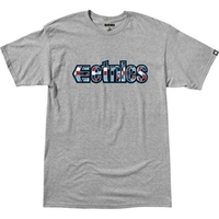 Corporate Pattern Fill 11 Grey/Heather Youths S/S T-Shirt