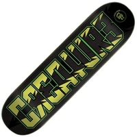 CR3ATUR3 Black/Green 8.25inch Skateboard Deck