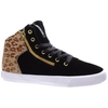 Cuttler Black/Cheetah/White Womens Shoe