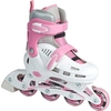 Cyclone White/Pink Kids Recreational Inline Skates