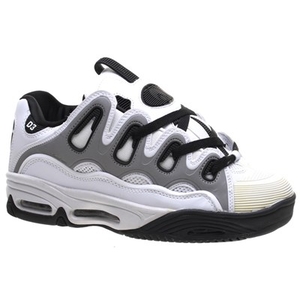 D3 2001 White/Black Shoe - SECONDS