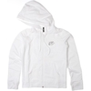 Dance Floor Zip Hoody - White