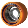 Devil Ray 62mm Roller Derby Skate Wheels- Orange