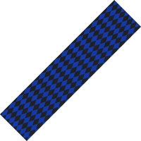 Diamonds Black/Blue Skateboard Griptape