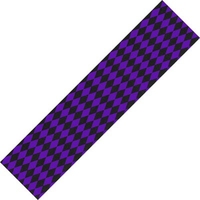 Diamonds Black/Purple Skateboard Griptape