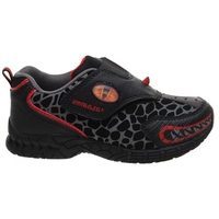 Dinofit Growler Toddler/Kids Shoe - Black/Red