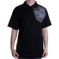 Dizzy S/S Polo Shirt - Black