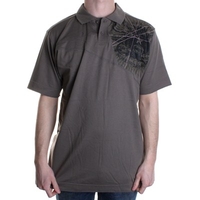 Dizzy S/S Polo Shirt - Taupe