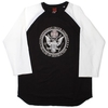 D.O.D. Seal 3/4 Sleeve T-Shirt - Black/White