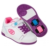Dual Up White/Purple/Neon Multi Kids Heely X2 Shoe