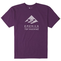 Emerica x Toy Machine S/S T-Shirt - Purple