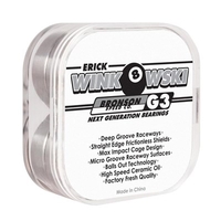 Erick Winkowski Pro G3 Black/White Bearings (8 Pack)