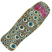 Eyeballer Gold 10.1inch Skateboard Deck