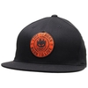 Fire Snapback Cap - Black/Red