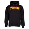 Flame Logo Hoody - Black