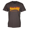 Flame Logo S/S T-Shirt - Charcoal