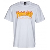 Flame Logo S/S T-Shirt - White