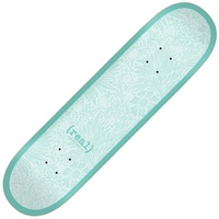 Flowers Renewal 8.25inch Skateboard Deck - Turquoise