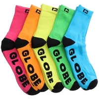 Fluro Crew Socks - 5 Pack