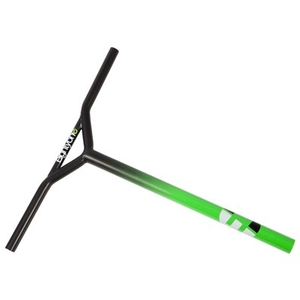 Fu Bar Team One Piece Scooter Handlebars - Green/Black
