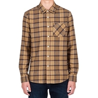 Gaines L/S Shirt - Dark Khaki