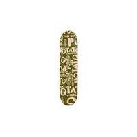 Green Potato Logo Skateboard Deck