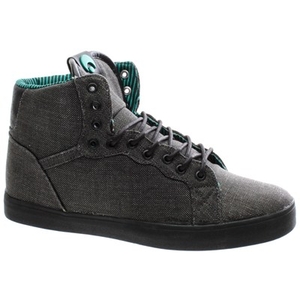 Grounds Black/Teal/Stripes Shoe