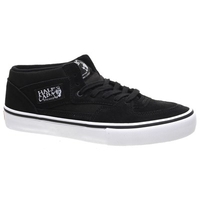Half Cab Pro Black/Black/White Shoe VA38CPB8C