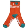 Haters Crew Socks - Orange/Mint/White