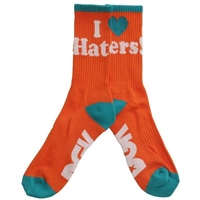 Haters Crew Socks - Orange/Mint/White