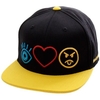 Haters Symbols Snapback Cap - Black/Yellow