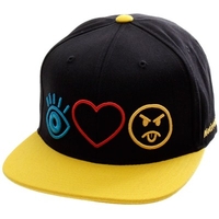 Haters Symbols Snapback Cap - Black/Yellow