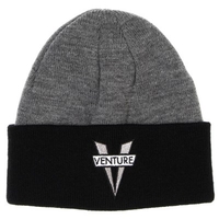 Heritage Beanie - Charcoal/Black
