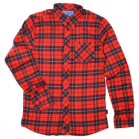 Hsu Tartain Blue L/S Woven Shirt